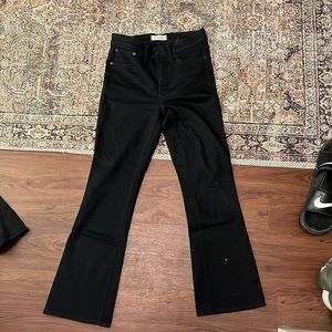 Madewell Cali Demi-boot black jeans
